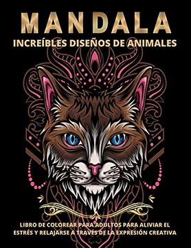 Libro para colorear para adultos - Mandalas para colorear Animales