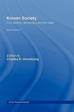 portada korean society: civil society, democracy and the state (en Inglés)