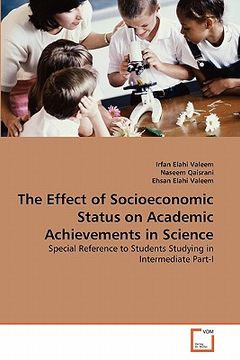 portada the effect of socioeconomic status on academic achievements in science (en Inglés)