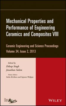 portada Mechanical Properties And Performance Of Engineering Ceramics And Composites Viii: Ceramic Engineering And Science Proceedings, Volume 34 Issue 2