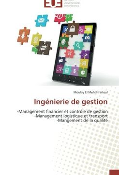 portada Ingénierie de gestion: -Management financier et contrôle de gestion  -Management logistique et transport  -Mangement de la qualité