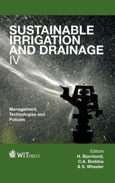 portada sustainable irrigation and drainage iv (en Inglés)