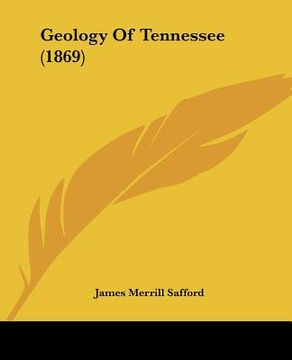 portada geology of tennessee (1869) (en Inglés)