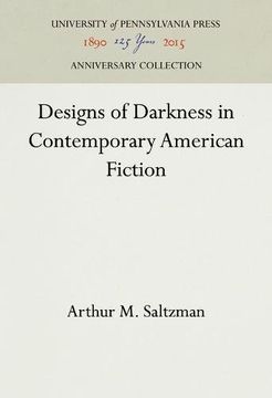portada Designs of Darkness in Contemporary American Fiction (Penn Studies in Contemporary American Fiction) (en Inglés)
