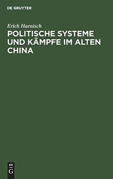 portada Politische Systeme und Kämpfe im Alten China (in German)