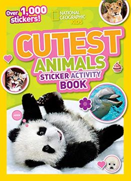 portada Cutest Animals Sticker Activity Book: Over 1,000 Stickers! 
