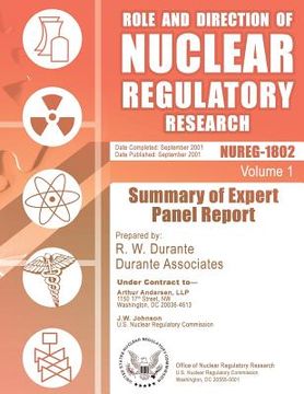 portada Role and Direction of Nuclear Regulatory Research (en Inglés)