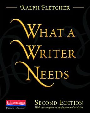portada what a writer needs, second edition (in English)