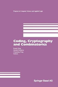 portada Coding, Cryptography and Combinatorics