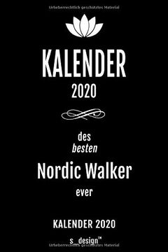 portada Kalender 2020 für Nordic Walker: Wochenplaner 