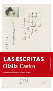 portada Las Escritas (Xxi Premio de Poesia Vicente Nuñez)
