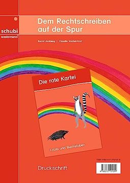 portada Dem Rechtschreiben auf der Spur. Rechtschreibkartei 1. Ausgabe in Druckschrift (in German)