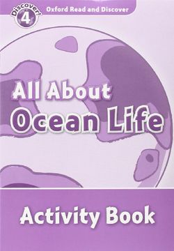 portada Oxford Read and Discover 4. Ocean Life Activity Book (in English)