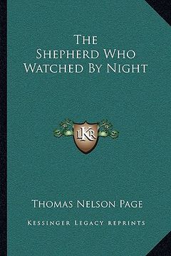 portada the shepherd who watched by night (en Inglés)