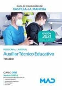 portada Auxiliar Técnico Educativo (Personal Laboral de la Junta de Comunidades de Castilla-La Mancha). Temario Volumen 1