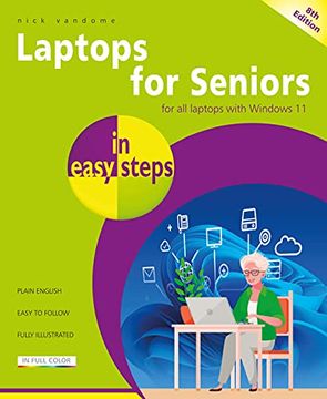 portada Laptops for Seniors in Easy Steps: Covers all Laptops Using Windows 11 (in English)