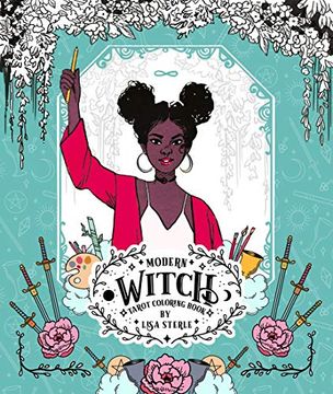 portada Modern Witch Tarot Coloring Book (Modern Tarot Library) (in English)