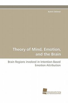 portada theory of mind, emotion, and the brain (en Inglés)