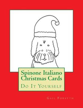 portada Spinone Italiano Christmas Cards: Do It Yourself (en Inglés)