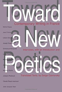 portada Toward a new Poetics: Contemporary Writing in France (in English)