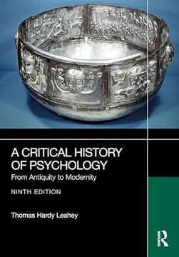 portada A Critical History of Psychology: From Antiquity to Modernity