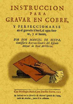 portada Instrucción Para Gravar en Cobre y Compendio Histórico de Célebres Gravadores