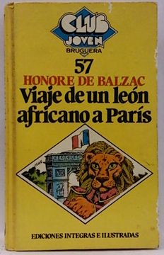 portada Viaje de un León Africano a Paris