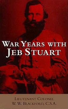 portada war years with jeb stuart (en Inglés)