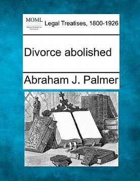 portada divorce abolished (in English)