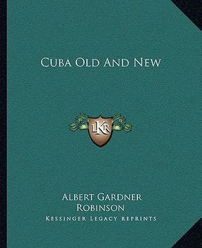 portada cuba old and new (en Inglés)