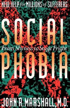 portada social phobia: from shyness to stage fright (in English)