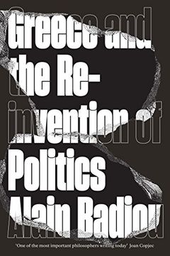 portada Greece and the Reinvention of Politics (in English)