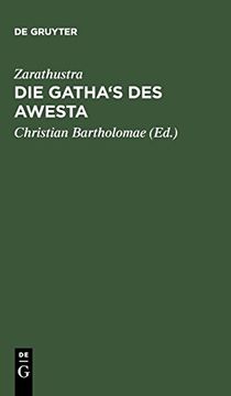 portada Die Gatha's des Awesta (en Alemán)