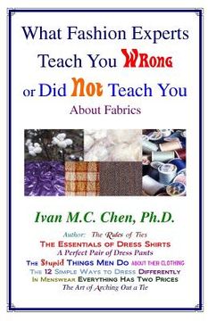 portada what fashion experts teach you wrong or did not teach you (en Inglés)