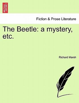 portada the beetle: a mystery, etc. (in English)