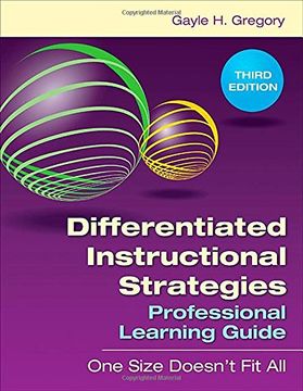 portada Differentiated Instructional Strategies Professional Learning Guide: One Size Doesn′t Fit All