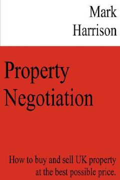 portada property negotiation (en Inglés)