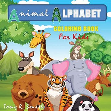 portada Animal Alphabet Coloring Book for Kids