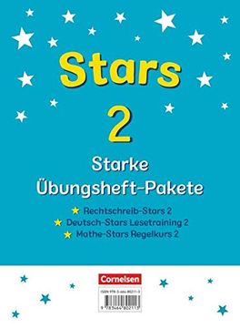 portada Stars - Starke Übungshefte - 2. Schuljahr - Übungshefte im Paket mit Lösungen (en Alemán)
