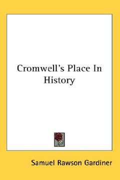 portada cromwell's place in history (en Inglés)