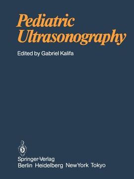portada pediatric ultrasonography (en Inglés)
