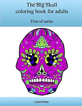 portada The First Big Skull coloring book for adults