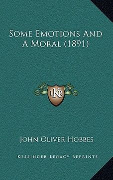 portada some emotions and a moral (1891) (en Inglés)