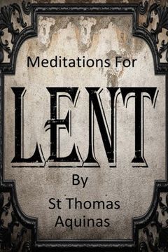 portada Meditations For Lent