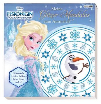 portada Disney die Eiskönigin: Meine Glitzer-Mandalas zum Ausmalen (in German)