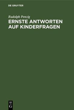 portada Ernste Antworten auf Kinderfragen (in German)