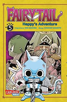 portada Fairy Tail? Happy's Adventure 5: Humorvoller Action-Manga in Einem Paralleluniversum Voller Tiere (en Alemán)