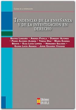 portada Tendencias de la Ensenanza y de la Investigacion en Derecho (in Spanish)
