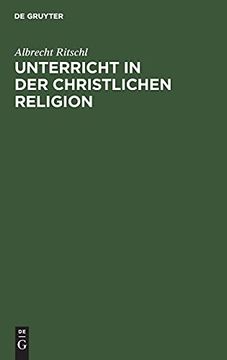 portada Unterricht in der Christlichen Religion (en Alemán)