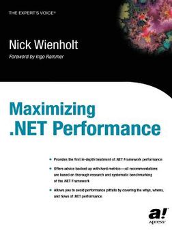 portada maximizing .net performance (en Inglés)